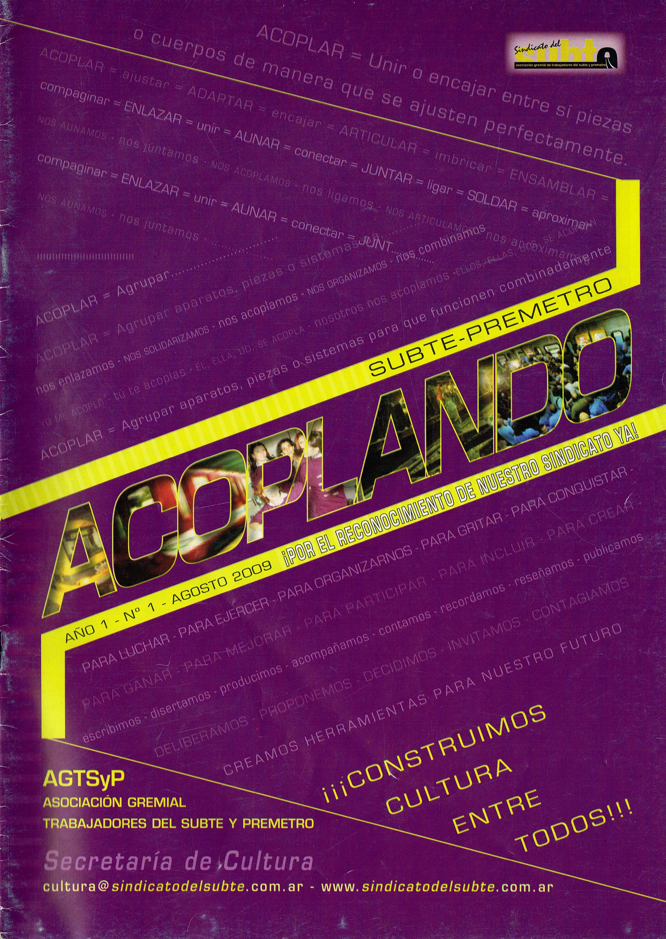 Acoplando Nº1 / Agosto 2009 – Acoplando