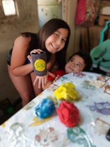 Artista: Martina Rosa Sahonero Sanillo y Luciano Santiago Gibaut Sanillo